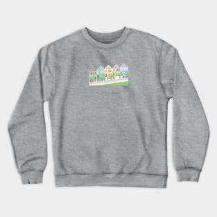 Painted Ladies 2, San Francisco, Californa Crewneck Sweatshirt